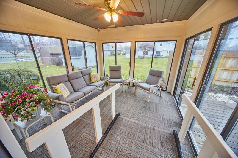 Winter Sunroom Comfort